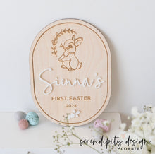 Load image into Gallery viewer, My First Easter Plaque | My First Easter Sign
