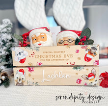 Load image into Gallery viewer, Printed Christmas Crate - Australian Animals