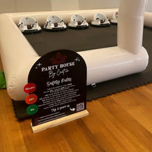 Load image into Gallery viewer, Bumper Cars Safety Rules - Play Rules Sign