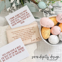 Load image into Gallery viewer, Easter Egg Hunt Activities | Easter Egg Hunt Clues | A Gift from the Easter Bunny