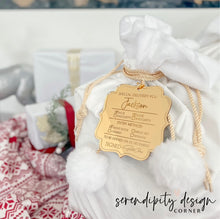 Load image into Gallery viewer, Special Delivery Christmas Tag - Mirror