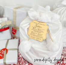 Load image into Gallery viewer, Special Delivery Christmas Tag - Mirror