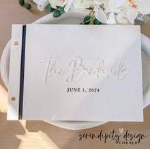Load image into Gallery viewer, Acrylic Guest Book | Wedding Guest Book
