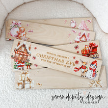 Load image into Gallery viewer, Printed Christmas Crate Panel Only