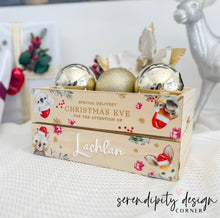 Load image into Gallery viewer, Printed Christmas Crate Panel Only