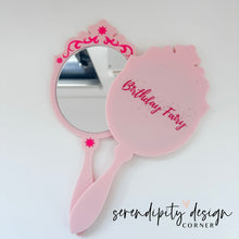 Load image into Gallery viewer, Facepainting Kids Parties Business Logo Handheld Mirror