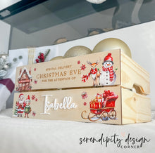 Load image into Gallery viewer, Printed Christmas Crate Panel Only