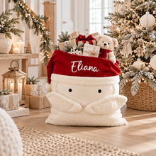 Load image into Gallery viewer, Personalised Santa Face Christmas Sack | Custom Name Santa Sack – PRE-ORDER