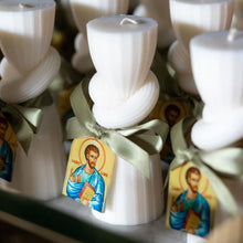 Load image into Gallery viewer, Religious Saint Favours | Christening and Baptism Grotto Shape Printed Saint Favours