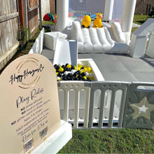 Load image into Gallery viewer, Jumping Castle Soft Play - Play Rules Sign