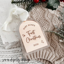 Load image into Gallery viewer, Baby Bumps First Christmas | My First Christmas Baby Bump Ornament