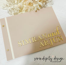 Load image into Gallery viewer, Acrylic Guest Book | Wedding Guest Book