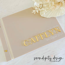 Load image into Gallery viewer, Acrylic Guest Book | Wedding Guest Book