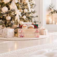 Load image into Gallery viewer, Printed Christmas Crate - Pink Gingerbread