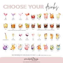 Load image into Gallery viewer, His & Hers Signature Cocktail Menu
