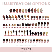 Load image into Gallery viewer, Mum and Daughter Illustration