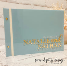Load image into Gallery viewer, Acrylic Guest Book | Wedding Guest Book