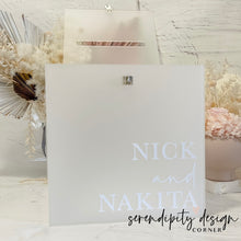 Load image into Gallery viewer, Acrylic Wishing Well - Silver Hinge & Latch