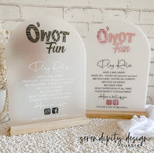 Load image into Gallery viewer, Jumping Castle Soft Play - Play Rules Sign