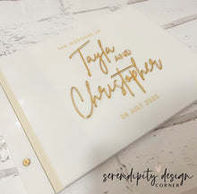 Load image into Gallery viewer, Acrylic Guest Book | Wedding Guest Book