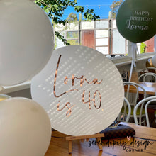 Load image into Gallery viewer, Round Acrylic Disc Sign