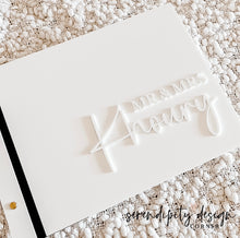 Load image into Gallery viewer, Acrylic Guest Book | Wedding Guest Book