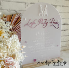 Load image into Gallery viewer, Jumping Castle Soft Play - Play Rules Sign