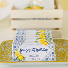 Load image into Gallery viewer, Lemon Italian Capri Chocolate Wrappers