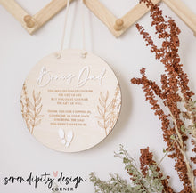 Load image into Gallery viewer, Personalised Father's Day Wooden Sign | Bonus Dad Sign