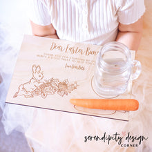Load image into Gallery viewer, Personalised Easter Treat Board | Wooden Easter Treat Board
