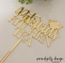 Load image into Gallery viewer, Kitchen Tea Acrylic Cake Topper