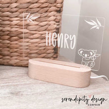 Load image into Gallery viewer, Personalised Night Light - Koala Australian Themed Gift