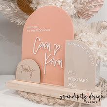 Load image into Gallery viewer, Welcome to Wedding Table Sign