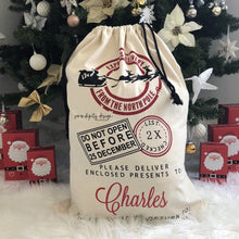 Load image into Gallery viewer, Personalised Christmas Santa Sack - Xmas