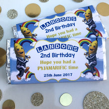 Load image into Gallery viewer, Bananas in Pyjamas PJs Birthday Party Stickers