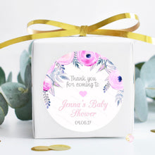 Load image into Gallery viewer, Flower Baby Shower Stickers