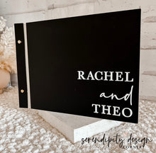 Load image into Gallery viewer, Acrylic Guest Book | Wedding Guest Book