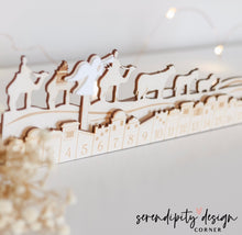 Load image into Gallery viewer, Christmas Nativity Countdown Calendar | Birth of Jesus Christ