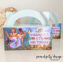 Load image into Gallery viewer, encanto favour boxes stickers labels