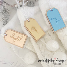 Load image into Gallery viewer, Stocking Name Tag