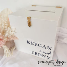 Load image into Gallery viewer, Personalised Acrylic Wishing Well | Acrylic Wishing Well | Acrylic Wedding Wishing Well