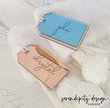 Load image into Gallery viewer, Stocking Name Tag