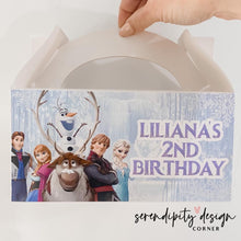 Load image into Gallery viewer, Frozen Party Treat Favour Boxes