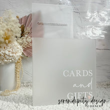 Load image into Gallery viewer, Acrylic Card Wishing Well (No Front Latch) ©