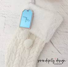 Load image into Gallery viewer, Stocking Name Tag