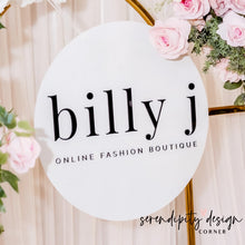 Load image into Gallery viewer, Custom Business Logo Sign | Acrylic Signage | Business Logo Branding