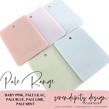 Load image into Gallery viewer, Peach & Rose Gold Bedroom Sign | Name Sign Decor | Baby Announcement Plaque