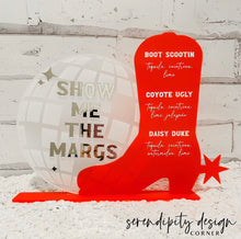 Load image into Gallery viewer, Last Rodeo Cowgirl Disco Menu