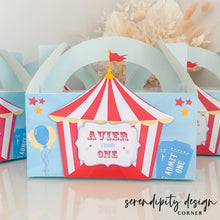 Load image into Gallery viewer, Circus 3D Party Treat Favour Boxes
