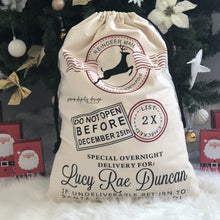 Load image into Gallery viewer, Personalised Christmas Santa Sack - Xmas
